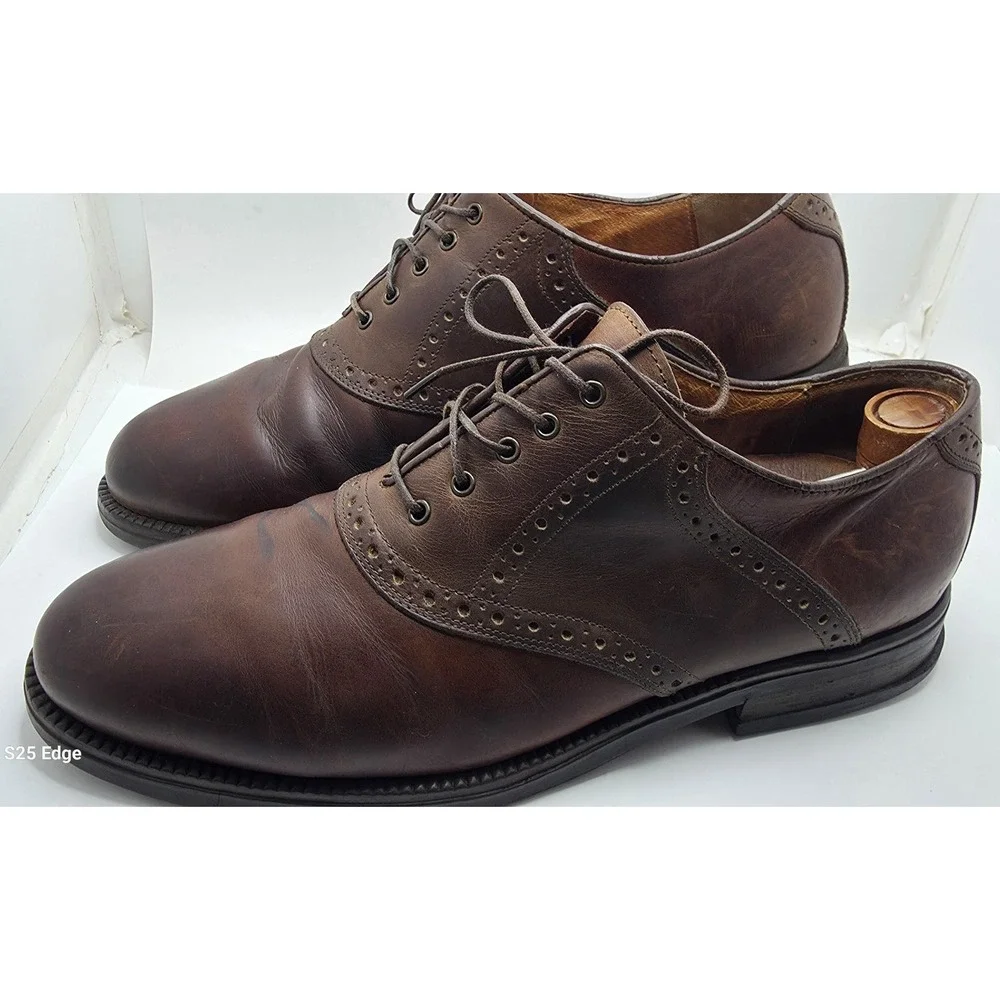 J.Murphy By Johnston Murphy Saddle Shoes Brown/Brown Mens 11 M